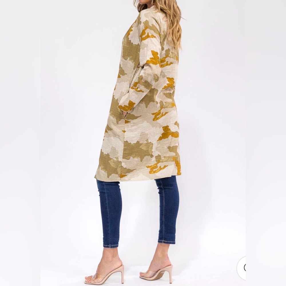 Stylish Camouflage Women's Coat - Picture 4 of 4